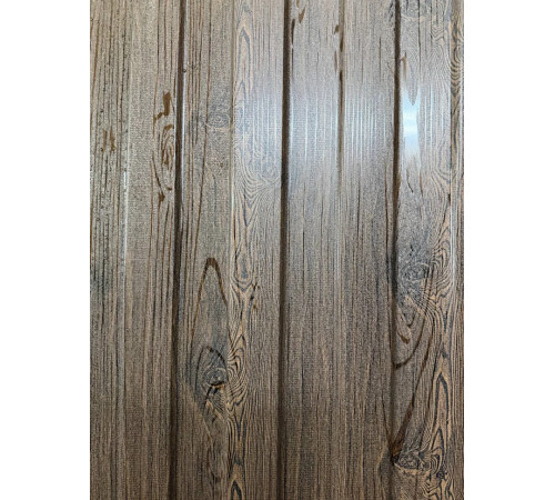 Профнастил С-8, 0.3 мм 3D Wenge CHI, 1.2х2 м.п.