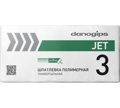 Шпаклевка полимерная DANOGIPS JET 3 универсальная 20 кг