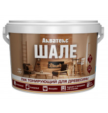Лак тонирующий для дерева Акватекс ШАЛЕ венге 2,5кг