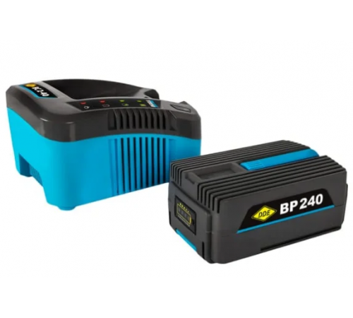 Набор ЗУ и АКБ DDE BlueTech BC 2-40 + BP 240 (макс. ток 2 А + 2 Ач, 40 В, Li-ion)