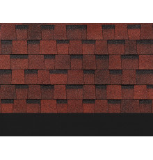 Черепица гибкая Docke PIE DRAGON STANDARD красный S=2,38 м2/уп