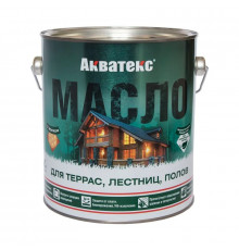 Масло для террас Акватекс бесцветный 2,5л
