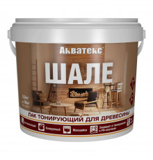 Лак тонирующий для дерева Акватекс ШАЛЕ канадский орех 0,9кг