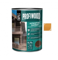 Антисептик EMPILS PROFIWOOD лаковый атмосферостойкий алкидный орегон 0,7 кг