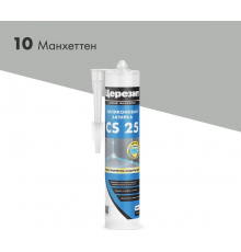 Затирка-Герметик силиконовая CERESIT CS 25 эластичная 10 манхеттен 280 мл