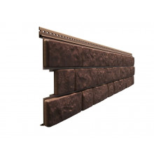 Сайдинг виниловый Docke Lux Bergart L=1,905м, H=0.315м (пл=0.6м2) кедровый орех
