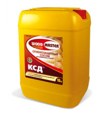 Огнебиозащита Wood Master КСД 10 кг (3 степени защиты) 2гр.огнезащиты ( Т-ра перевозки не ниже -5град)