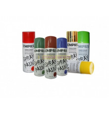 Краска аэрозольная Empils ЖЕЛТАЯ акриловая быстросохнущая 425ml
