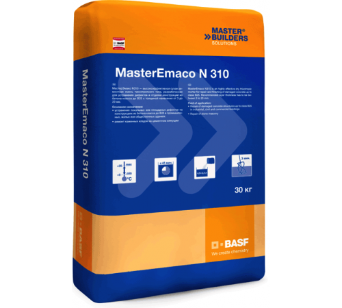 Смесь сухая ремонтная Master Emaco N 310 /Мастер Эмако N 310