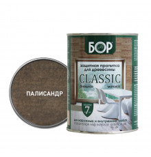 Пропитка защитная БОР CLASSIC тонирующая алкидная матовая палисандр 0,7кг