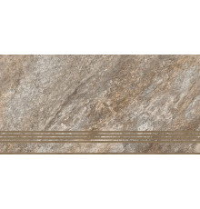 Керамогранит GLOBAL TILE Thor_GT бежевый Ступень 30x60 арт.ST216VG