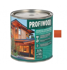 Защитно-декоративное покрытие для древесины EMPILS PROFIWOOD махагон 2,3 кг