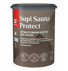 Состав защитный для сауны полуматовый TIKKIVALA (Tikkurila) SUPI SAUNA PROTECT EP 0,9л