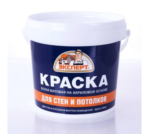 ЭКСПЕРТ краска д/стен и потол. зима ВДАК-2180 (14кг)