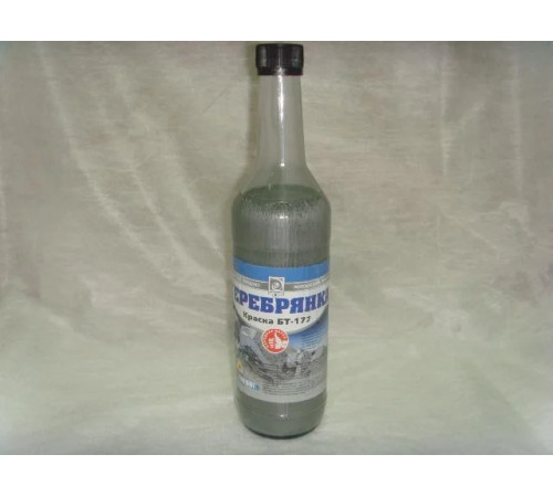 Краска БТ-177 СЕРЕБРЯНКА Экокласс 0,5л