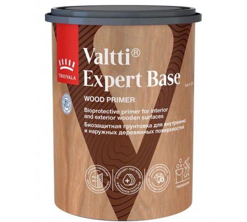 Антисептик грунтовочный Tikkivala VALTTI EXPERT BASE 0,9л