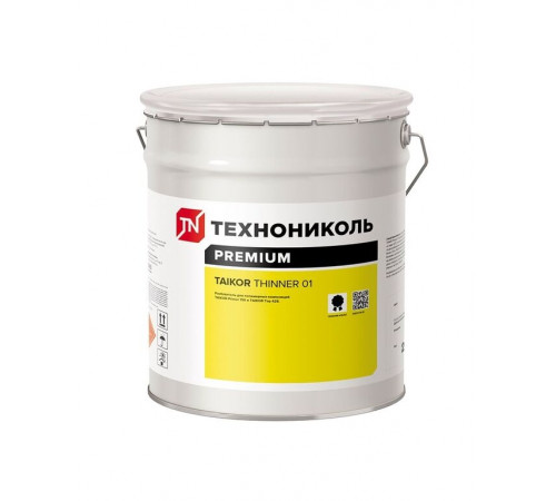 Разбавитель для полимерных материалов Taikor Thinner, 16 кг