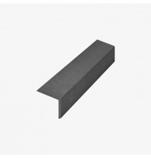 Уголок торцевой UnoDeck ДПК графит 50х50х3000мм
