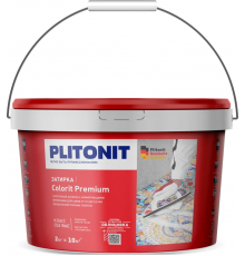 Затирка цементная PLITONIT Colorit Premium эластичная цвет мокрый асфальт 2 кг