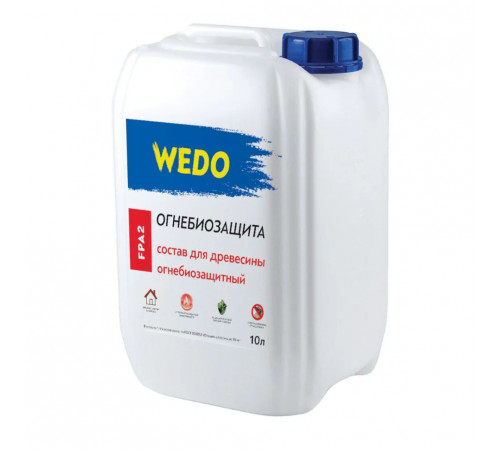 Огнебиозащита WEDO FPA 2 гр. огнезащиты 10л (розовый цвет)