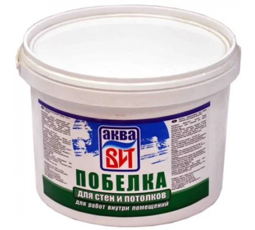 Побелка супербелая АКВА ВИТ 2,5 кг