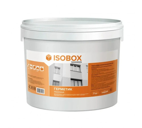 Герметик акриловый ISOBOX для межпанельных швов 7кг