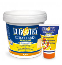 Шпатлевка по дереву акриловая ДУБ 225г Eurotex ( Т-ра перевозки не ниже +5град)