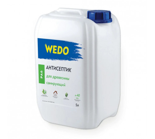 Антисептик WEDO PA 6 санирующий ХМФ-221 5л
