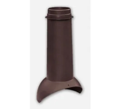 Вентиляционный выход KROVENT Pipe-VT (коричневый) 110/450