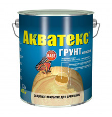 Грунт-антисептик Акватекс бесцветный 2,7л