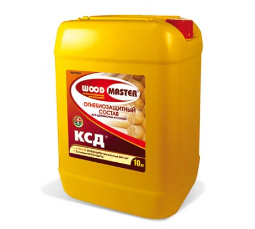 Огнебиозащита Wood Master КСД 5 кг (3 степени защиты) 2гр.огнезащиты ( Т-ра перевозки не ниже -5град)