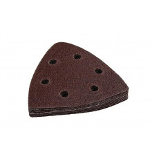 Насадка для МФИ шлиф.листы, дельта, VELCRO, 6 отверстий 93 мм, P120, ПРАКТИКА