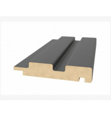 Профиль финишный МДФ STELLA Beats De Luxe Black Lead 2700x77x16