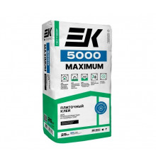 Клей плиточный EK 5000 MAXIMUM для бассейнов 25 кг