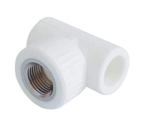 Тройник комбинированный PPR 20x1/2" с внутренней резьбой Россия