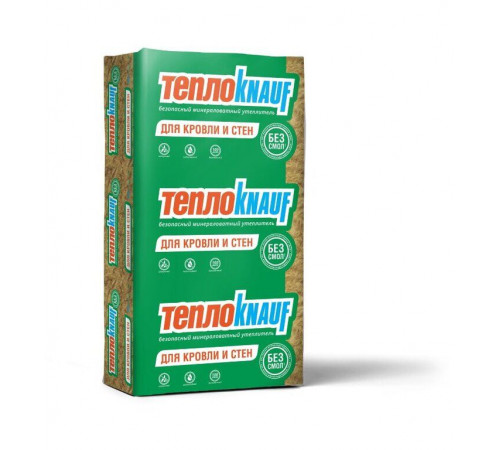 Утеплитель КНАУФ Для КОТТЕДЖА+ TS 037 100 (8пл 100*610*1230мм)