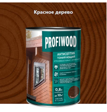 Антисептик EMPILS PROFIWOOD тонирующий "2 в 1" алкидный красное дерево 8 кг (9,3л)