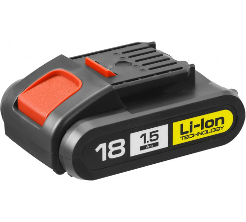 Аккумулятор ПУЛЬСАР 18В, 1,5Ач, Li-Ion, в коробке