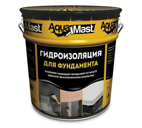 Мастика Aquamast битумная 18кг 393547