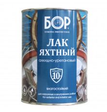 Лак яхтный глянцевый БОР алкидно-уретановый 2,3кг