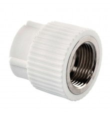 Муфта комбинированная PPR 25x3/4" с внутренней резьбой Россия