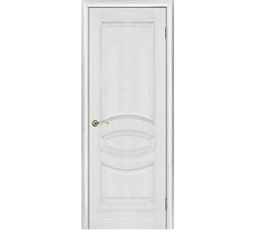 Дверь PORTE VISTA Ницца глухая серебрянная патина тон 25 80, шпон