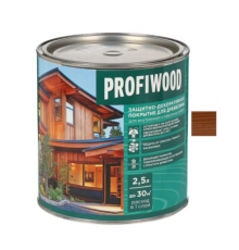 Защитно-декоративное покрытие для древесины EMPILS PROFIWOOD тик 2,3 кг