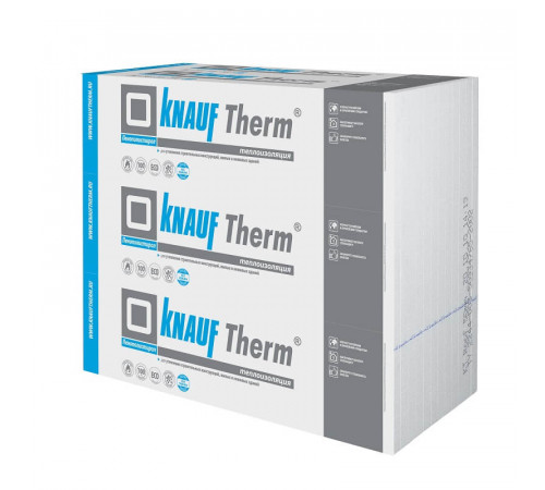 Пенополистерол ПЕНОПОЛИСТЕРОЛ 100ММ (1Х1М) KNAUF THERM СТЕНА