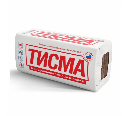 Утеплитель УТЕПЛИТЕЛЬ ТИСМА TR 043 8300*1200*50 19,92 М2