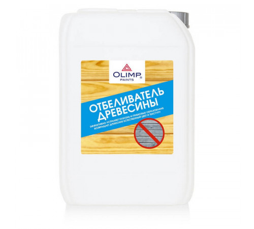 Деревозащитные средства Отбеливатель для древесины ОЛИМП 10л