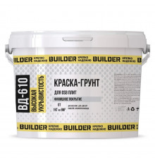 Краска-грунт для OSB плит BUILDER ВД-610 белая 3 кг